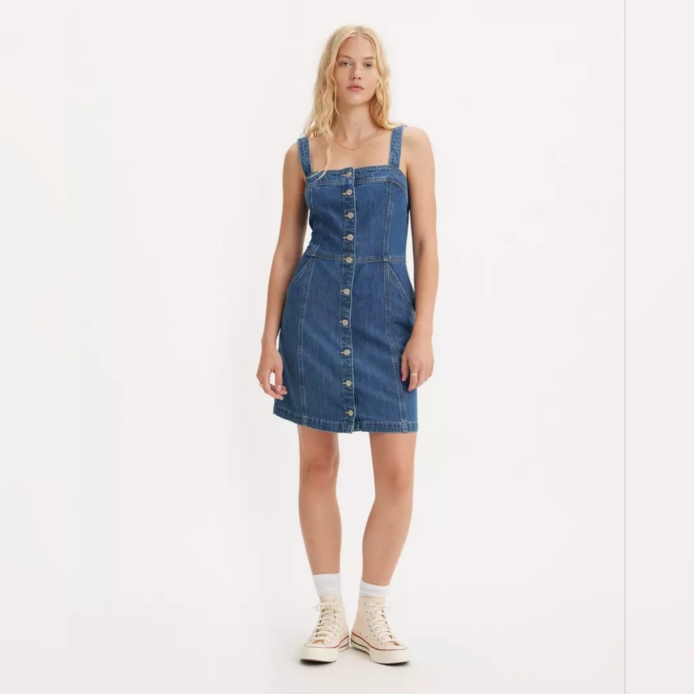 NWOT Levi [S] Drea Dress - Picture 2 of 11